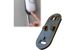 Mounting Plate for Honeywell Doorbell, Replacement Bracket Compatible with DCP311, DCP511, DCP911 Models, 2-Pack Installation