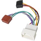 Zenoruslky ISO Radio Wiring Harness Car Stereo Wire Adapter for Mitsubishi | 16Pin to 20Pin Aftermarket Radio Connector Compatible with Mitsubishi Outlander Lancer Mirage Pajero Shogun Triton
