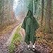Terra Hiker Waterproof Rain Ponchos, Hiking Rain Jackets, Reusable Rain Coats for Outdoor Activities