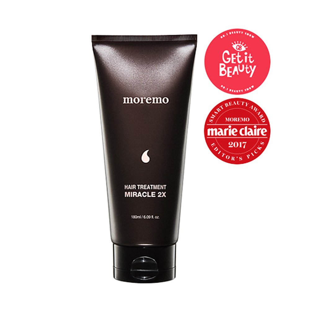 MOREMO Hair Treatment Miracle 2X 180ml get it beauty one minute miracle
