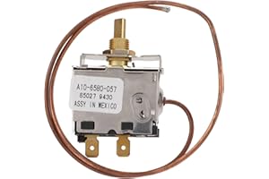 Acouto A/C Thermostat for Car 85027‑9430 A10-6588-057 1110-6Y28 Automotive Air Conditioning Temperature Control Switch Car Ac