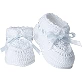 Jefferies Socks Baby-Girls Infant Hand Crochet Bootie