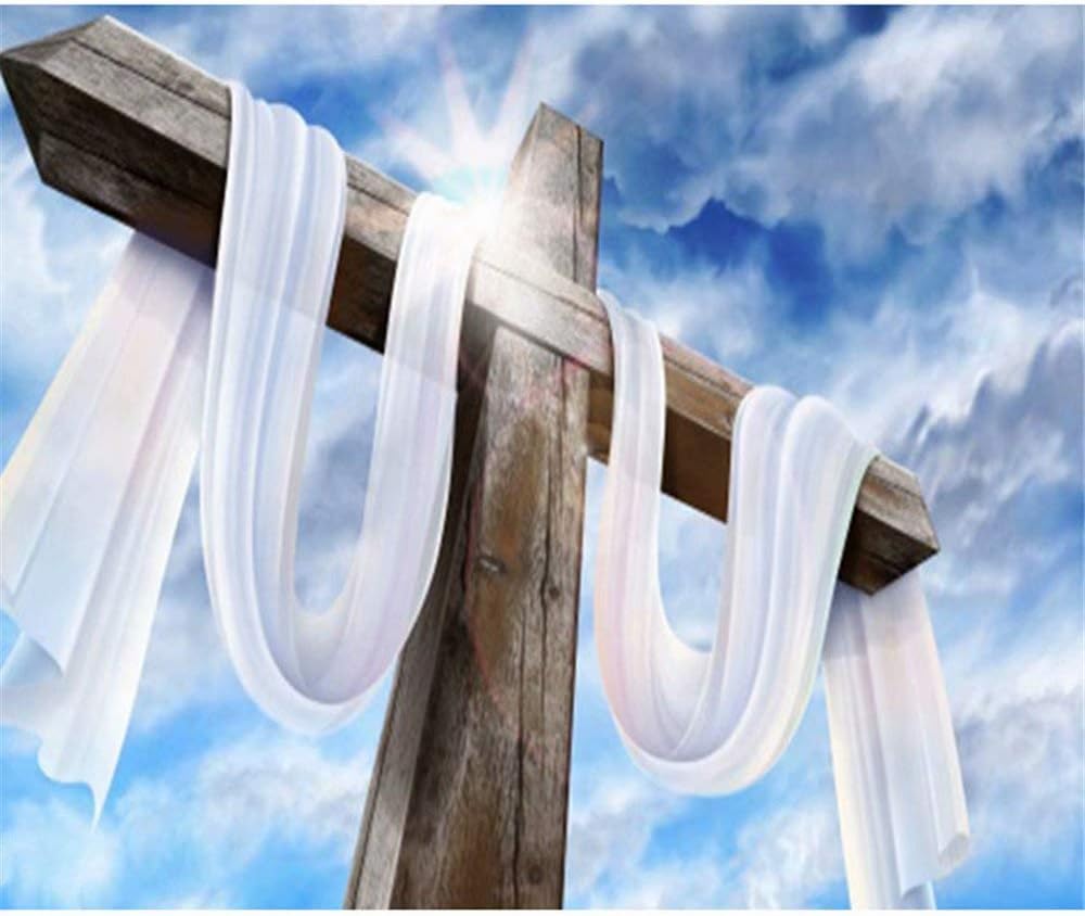 Diy Oil Painting, Painted By The Child's Digital Set -Christian Cross,16''X20''