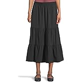 Toad&Co Womens Sunkissed Tiered Midi Skirt