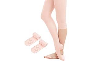 Stelle Women's Ballet Tights Convertible Dance Leggings Ultra Soft Pro Transition Tight