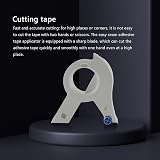 Yoiimiya Masking Tape Applicator for Doors Cabinets Panels - White ABS view 4