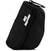 MegaGear MG1817 Ultra Light Neoprene Camera Case Compatible With Nikon Z50 (16-50MM) - Black, PU Leather