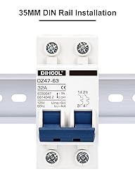 DIHOOL DIN Rail Mount Miniature Circuit Breaker 32