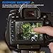AFUNTA Screen Protectors for Canon EOS 5D MK IV Mark 4, 2 Packs Anti-Scratch Tempered Glass Protective Films for DSLR Digital Camera