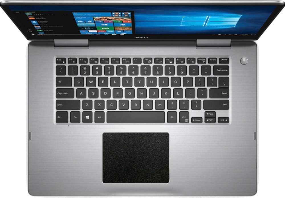 BingoBuy 5-Pack Matte Black Touchpad Trackpad Decal Sticker Skin Cover Protector for Dell inspiron 15-7000 Series (Model 15-7573, 15-7570,15-7580)