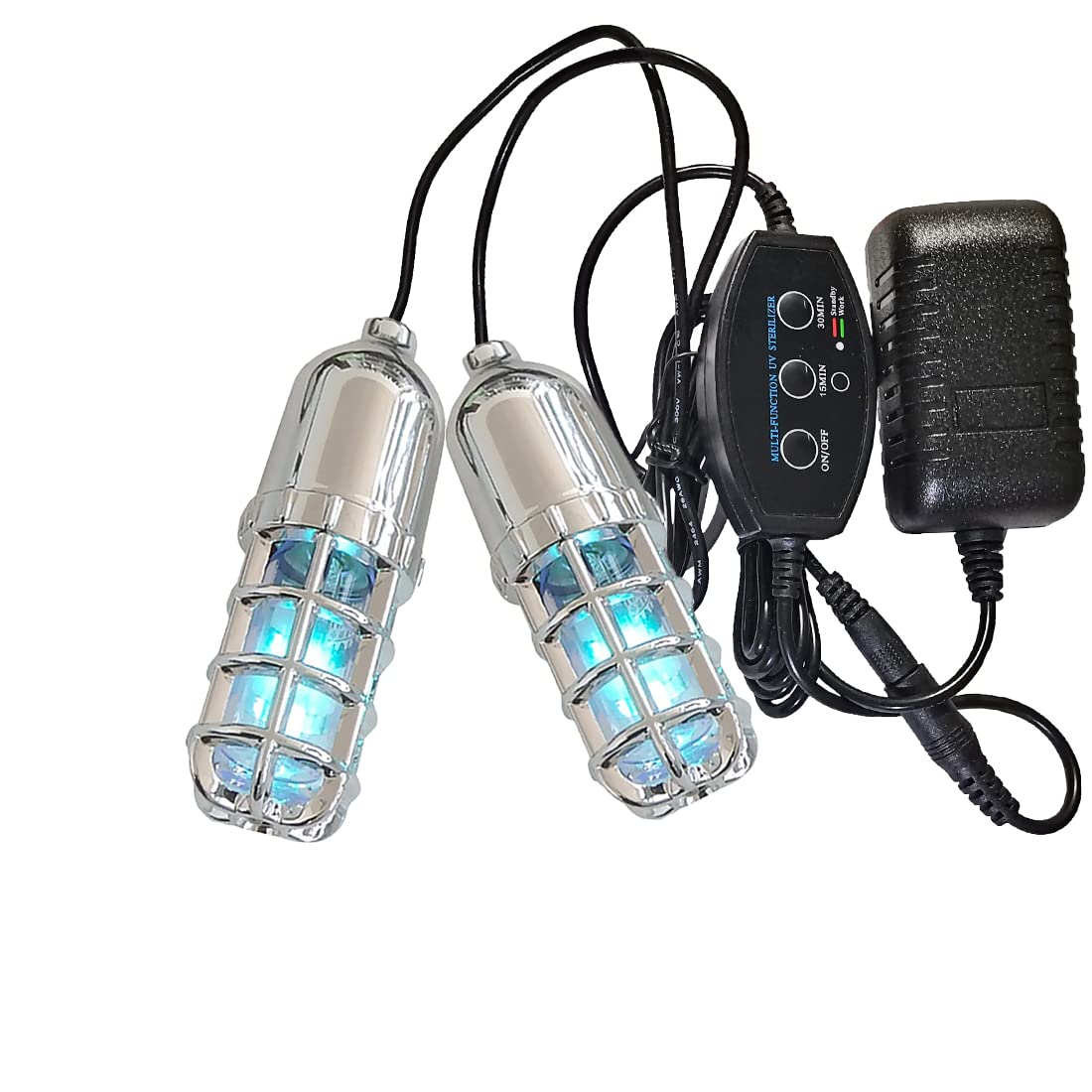 LinSmart Ultraviolet(UV) Shoe Sanitizer Dryer Deodorizer UV Shoe Sterilizer Odour Eliminator Portable Shoe Deodorizer Ozone Boot Sterilization Dryer Fit for Shoes Boots Wardrobe Inner Car etc.