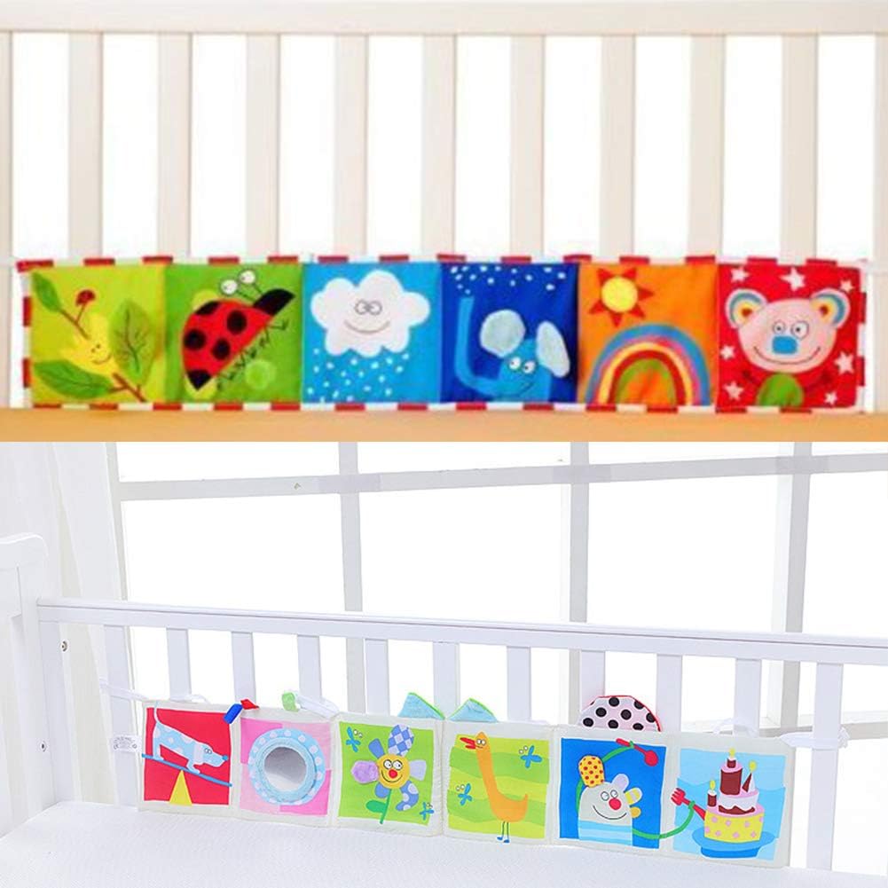 Jouet Educatif Pour Bebe Cognition Animale Couleur Lit Double 1 Jezmisy Livre En Tissu Dhistoire Developpement Precoce De Lintelligence