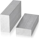 2 Pieces of 1"X2"Square Aluminum BAR 4" Long +0/-.05" 6061 General Purpose Plate,Solid New Mill Stock (2)