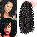 Synthetic Crochet Braids Hair Extension Marlybob Braiding Hair Crochet Kinky Curly Wavy Hair Mali bob Synthetic Hair Extensions 6Pcs/Set (8inch 1B)