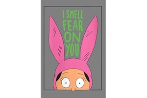 Womens Bob S Burgers I Smell Fear On You Frame V Neck: Notebook Planner - 6x9 inch Daily Planner Journal, To Do List Notebook, Daily Organizer, 114 Pages