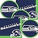 Seattle Seahawks NFL Football Team Logo Plates And Napkins Serves 16