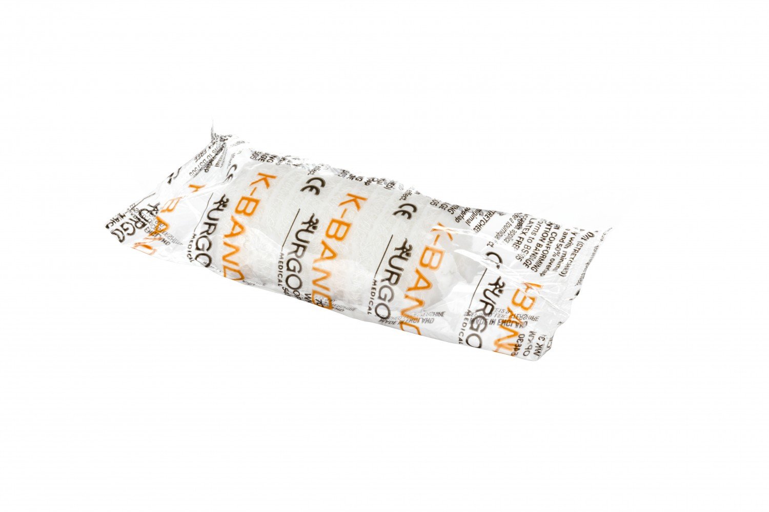 URGO P3811040 K-BAND Bandage, Type 1, 10 cm W x 4m L (Pack of 20)