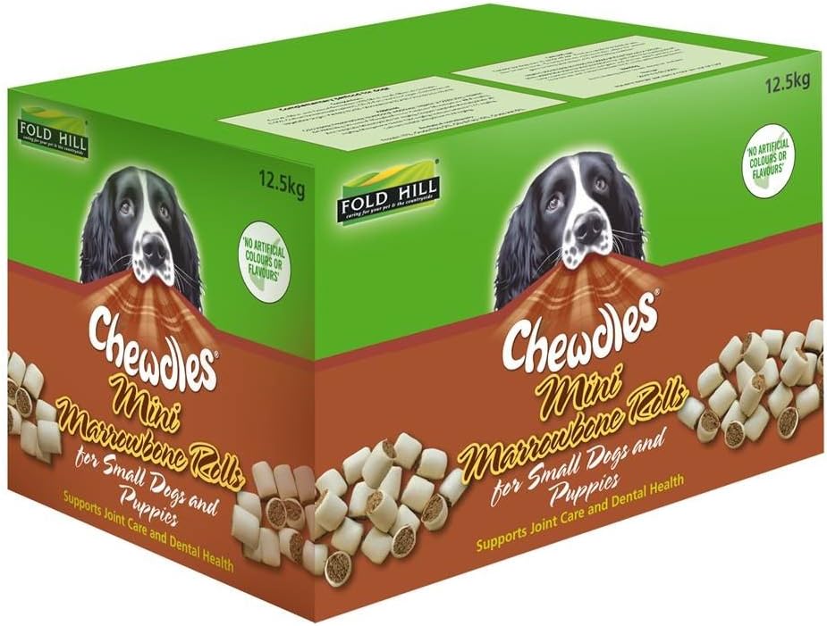 ChewdlesMini Marrowbone Rolls 12.5Kg