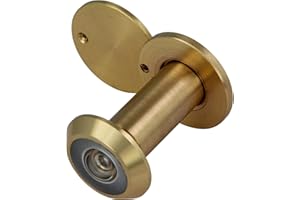 Amig - Peephole | Super Angle Lens | for Interior & Exterior Doors | Scratch-Resistant | Easy Installation | Door Thickness 1,3" to 2,4" and 0.55" Ø