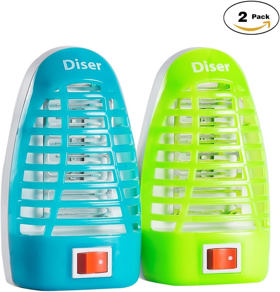 Bug Zapper ,Mosquito Killer Lamp, Electronic Insect Killer,mosquito trap,Eliminates Most Flying Pests,Night Lamp!Killing Mosquitoes(2 Pack)