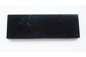 5Afashion G10 Handle Material,Knifemakers Supply Custom DIY Tool of Micarta Knife Handle Material slab,pack of 2 pieces (Black & Black)