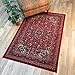 Maxy Home Hamam Traditional Multicolor 5 ft. x 6 ft. 6 in. Rubber Backed Area Rug
