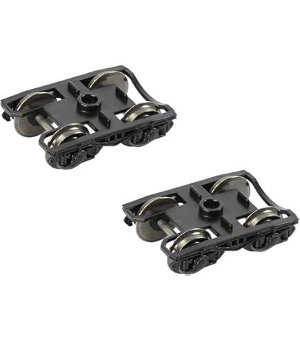 12 Paires De Roues Pour Wagon HO Scale 1:87 - Evemodel - Neuf