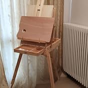 Artina Cavalletto pittura Barcelona per dipingere in accadeia e studio, legno di faggio per