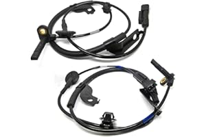 TINJO ABS Wheel Speed Sensor Front Left/Right Fit for Mitsubishi Lancer 2008-2015, ABS Speed Sensor Compatible with Mitsubishi Outlander 2007-2014, Mitsubishi Outlander Sport 11-12 Replace OE ALS1784 2pcs