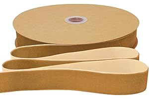 Simplegoal Khaki Velvet Ribbon 1 inch × 25 Yards for Christmas Wreath Bow DIY Sewing Projects Gift Wrapping