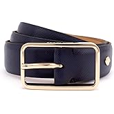 kate spade new york womens 1 Inch Mel Belt, Leather Accessory With Adjustable Sizing for Everyday Styling
