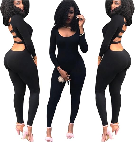 bandage bodycon jumpsuit
