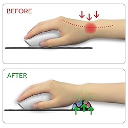 Ergonomic Mouse Pad with Wrist Support, Mouse Pad