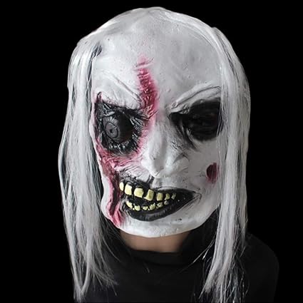 Ghmoz Masque D Horreur Halloween Masque Monstre Effrayant Film Avec Les Cheveux Blancs Accessoires De Performance Halloween Color C Amazon Fr Cuisine Maison Ghmoz Masque D Horreur Halloween Masque Monstre Effrayant Film Avec Les Cheveux Blancs Accessoires De Performance Halloween Color C Amazon Fr Cuisine Maison