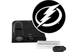 Sporticulture NHL American Hockey Tampa Bay Lightning - Car Door Lights Logo Shadow Display - Car Accessories with One Team Logo Slide - Compatible for Most Car Models - Battery Powered, 2.5” x 2.5”
