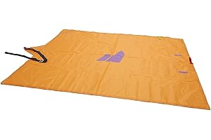 Trango Cord Trapper Lightweight Rope Tarp (Mango, 4x5ft) | Fits Crag Pack 2.0 Pack Bag