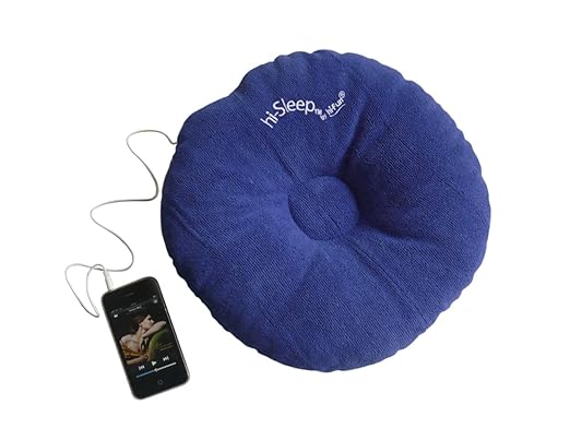 title=Hi-Fun Hi-Sleep Cuscino Musicale, Blu