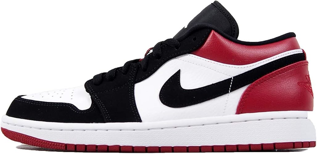 jordan 1 low black toe nike