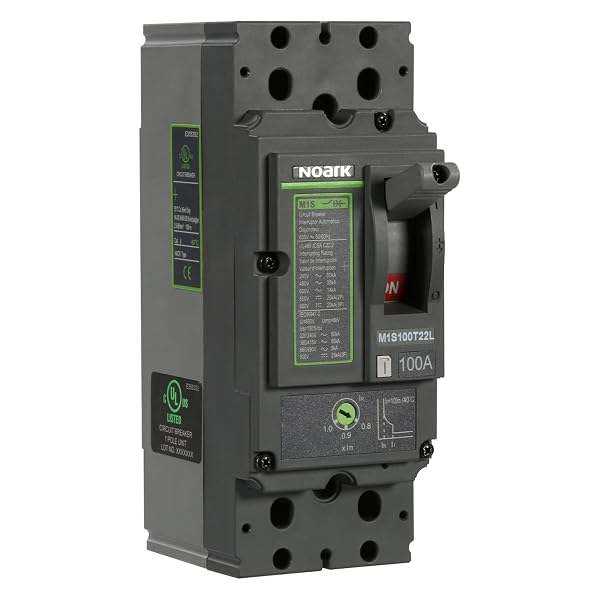 NOARK MCCB UL 489, M1S, 150 A FRAME SIZE, 35KA @ 480 VAC, 20A, 2P, LUG LINE/LOAD SIDE 1102278 M1S20T22L