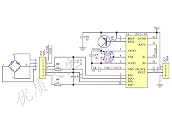 CHENBO(TM) 5 Pcs HX711 Weighing Sensor Dual-Channel