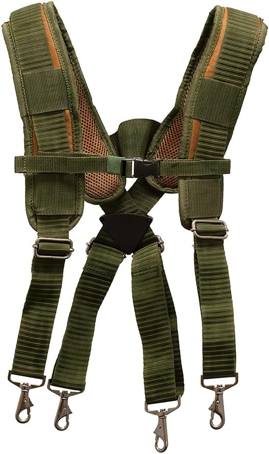 Bucket Boss - AirLift Tool Belt with Suspenders, Tool Belts - Original Series (50100), Brown, 52 Inch - Tool Belts - 