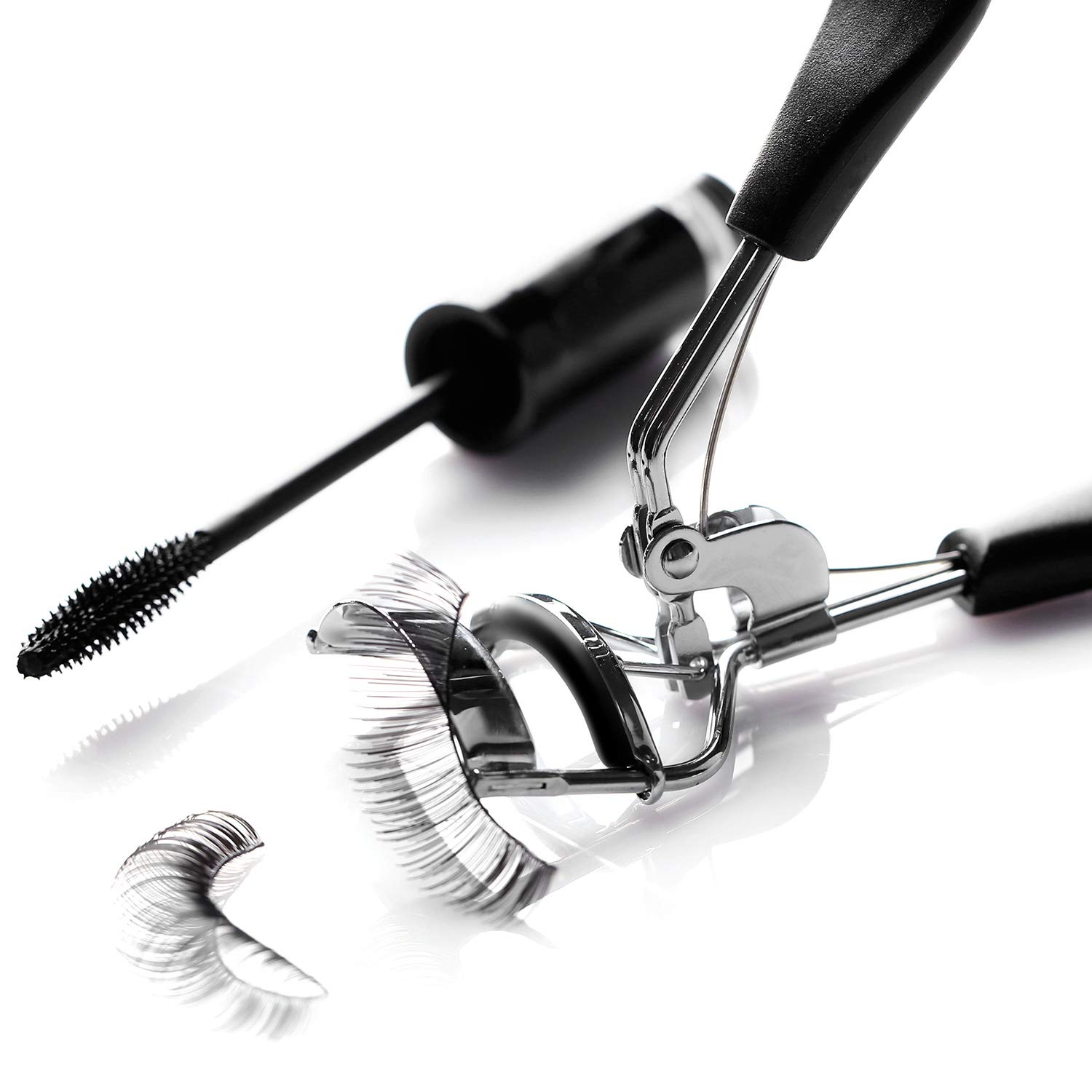 Zhehao Curler Refills Eyelash Curler Refill Pads Silicone Rubber Curler Replacement Refills Pads for Universal Eyelash Curler with a Clear Storage Box (Black, 24 Pieces) : Beauty