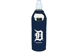 KOLDER Detroit Tigers 1/2 Liter Water Soda Bottle Koozie Holder Cooler w/Clip Baseball