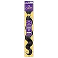 Outre Human Hair Blend Weave Premium Purple Pack Brazilian Bundle Natural Body (18-36'') (30 Inch, NATURAL BLACK), 1.0 Count