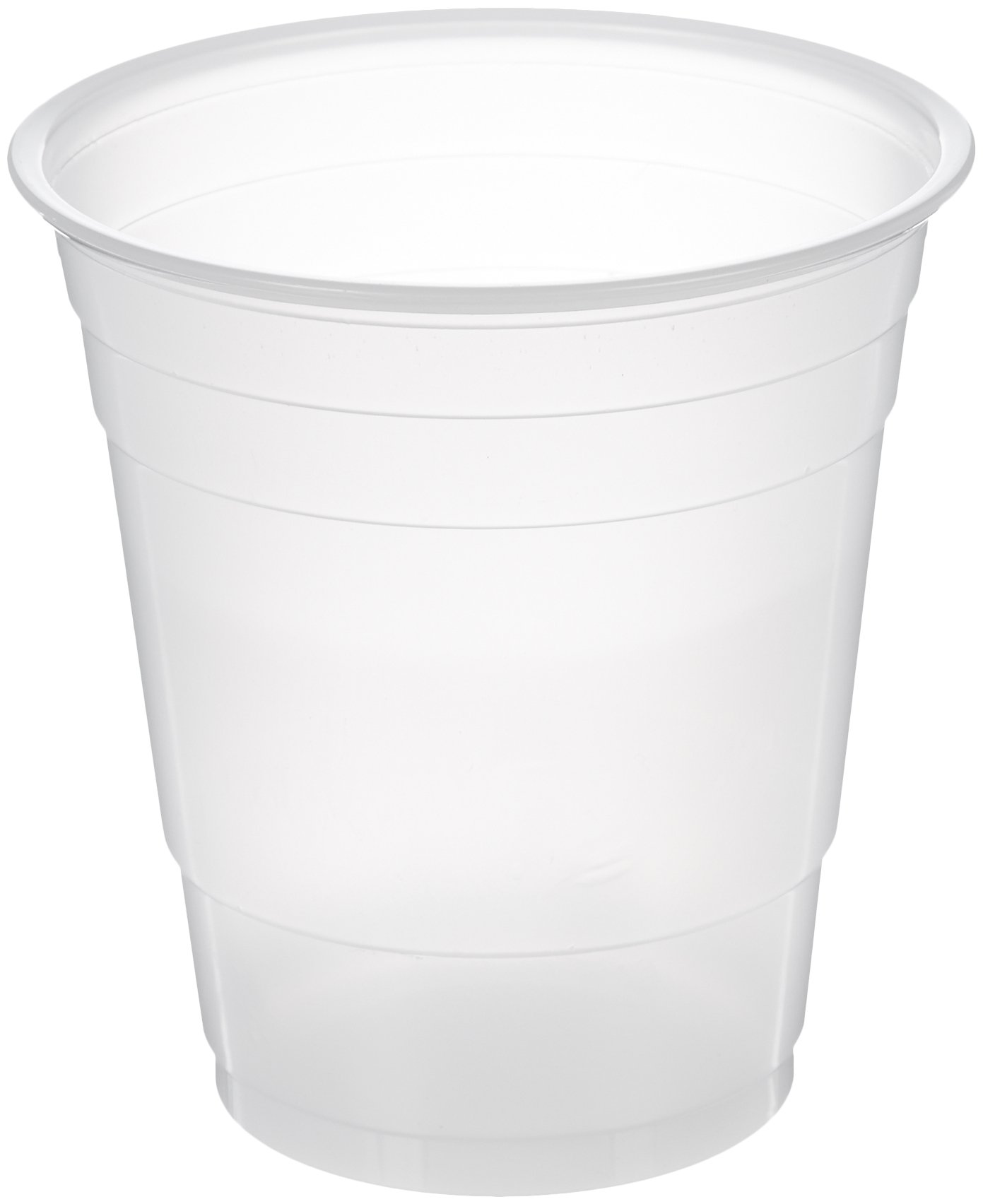 Amazon Basics Plastic Cups, Translucent, 9 Ounce, Pack of 500