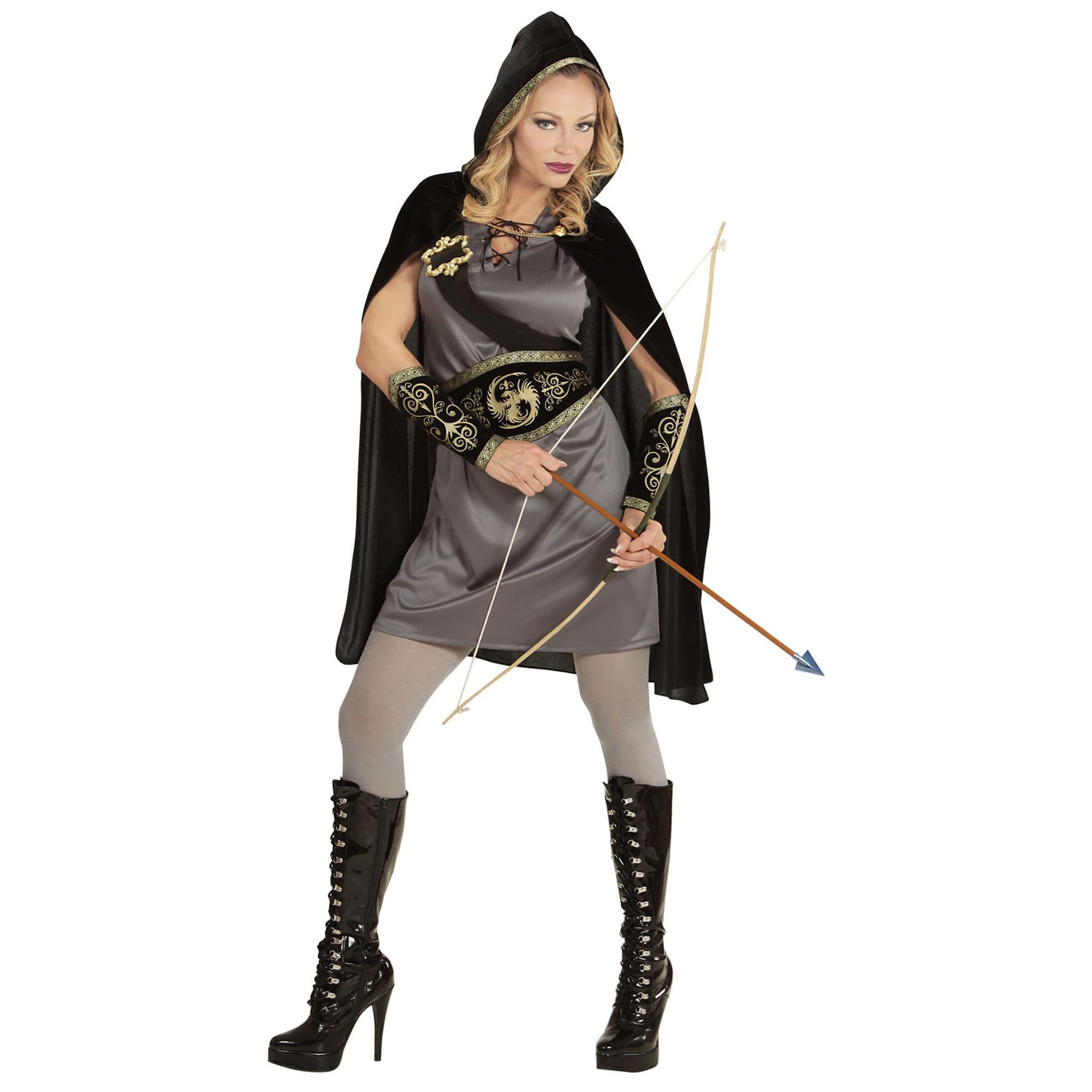 Widmann wdm98782 ? Archer Costume, Black, Medium