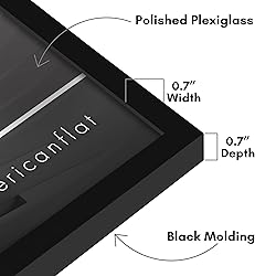 Americanflat 18x18 Picture Frame with Polished