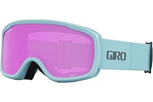 Giro Moxie Ski Goggles - Snowboard Goggles for Women & Youth - 2 Lenses Included - Anti-Fog - OTG (Over Glasses)