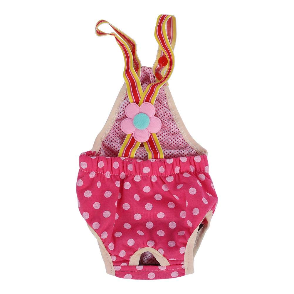 Dogs Diaper Ultra-Absorbent Female Dog Sanitary Pants Solution for Pet Incontinence and Long Travels[XL]