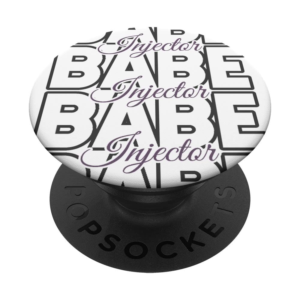 Injector Babe Lip Filler Aesthetic Nurse Injector PopSockets Swappable PopGrip